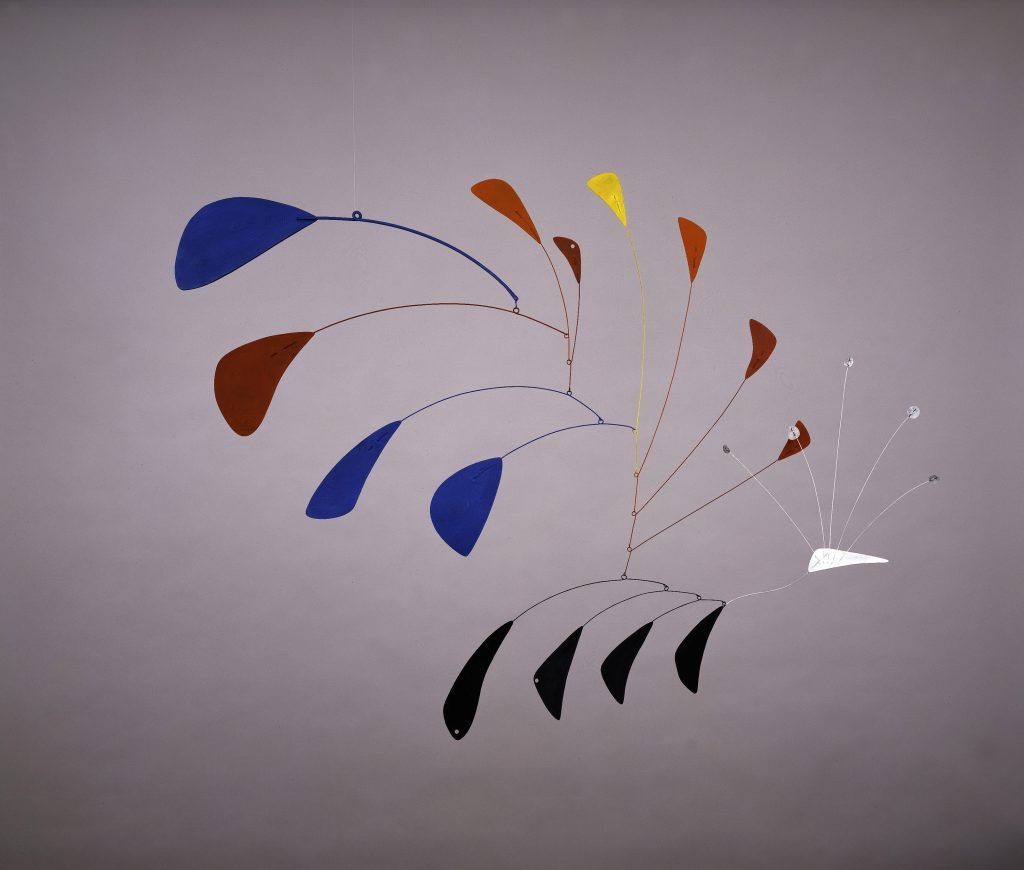 Alexander Calder Peacock mobile